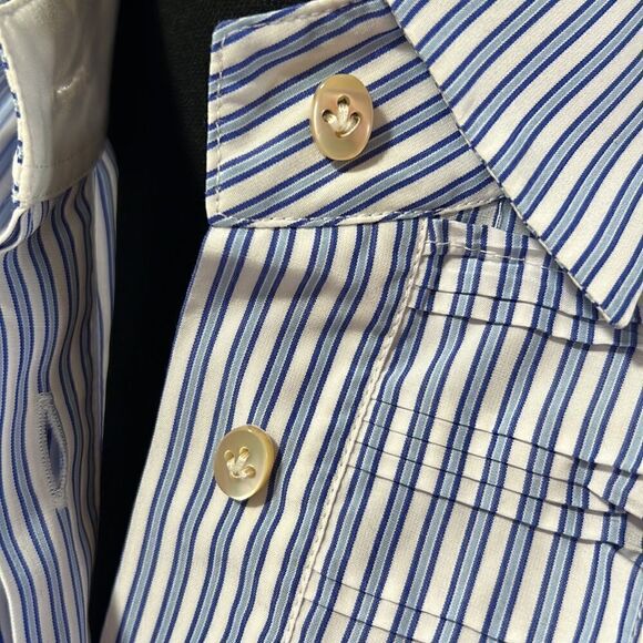 Le Sarte Pettegole Stripe Shirt Blouse 44 / 8 - Picture 11 of 13